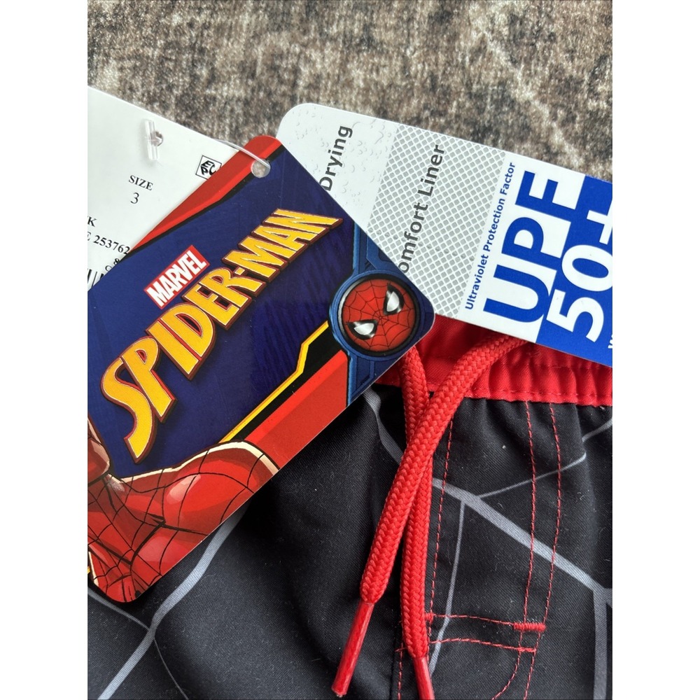 Toddler boys size 3 Spider-Man swim shorts - Picture 4 of 5